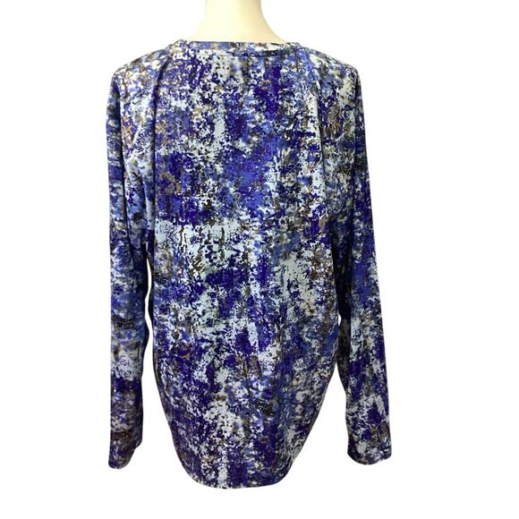 Gamehide Womans XL Shape Shift Aqua Polyester Long Sleeve Crew Neck Tee Shirt - Picture 4 of 6